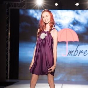 Designer dress from Dallas Fashion Week